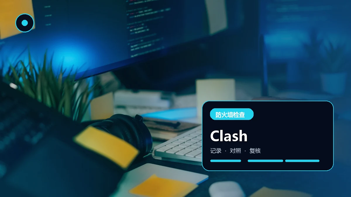 Clash 只在一台电脑连接失败：防火墙与端口排查清单